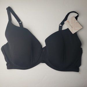 Jennifer Lopez JLO Black T-Shirt Padded Underwire Bra 42DD | Style 123230 Plus